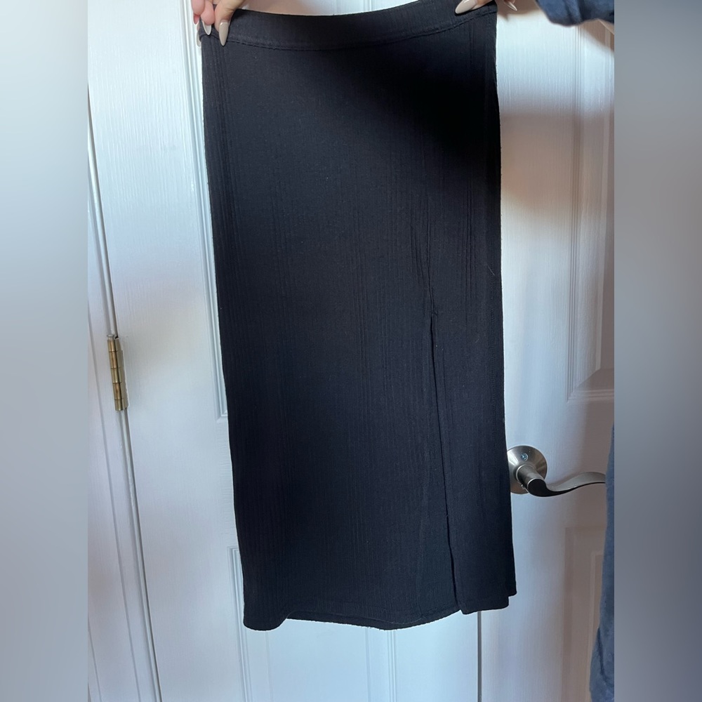 Abercrombie and Fitch long black skirt
